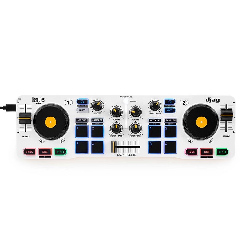 Hercules DJ Controller RMX 2 スピーカー付き HERCULES DJCONTROL MIX