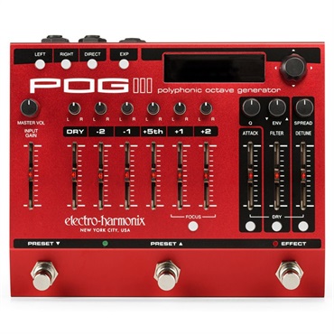 Electro Harmonix POG3 オクターバー エレハモ ｜イケベ楽器店