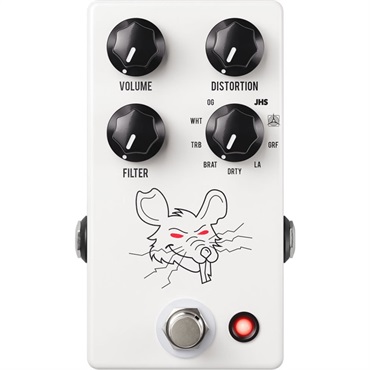 JHS Pedals 【在庫処分特価】 PACKRAT WHITE（ジェイエイチエスペダル