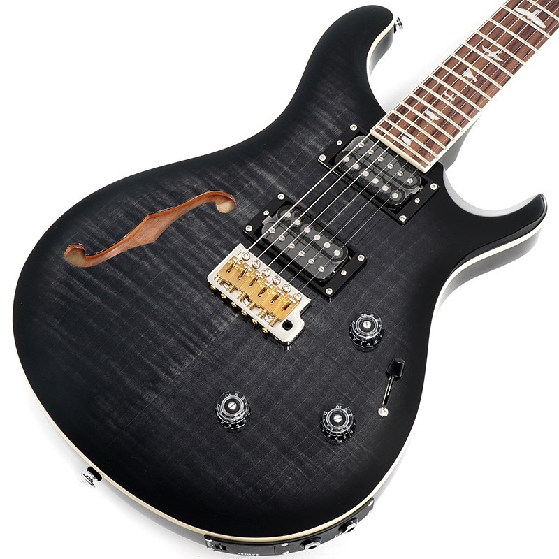 PRS SE CE エレキギター ブラック/ホワイトストライプ PRS SE CE