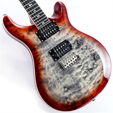 P.R.S. SE Custom 24-08 Quilt Package (Charcoal Cherry Burst