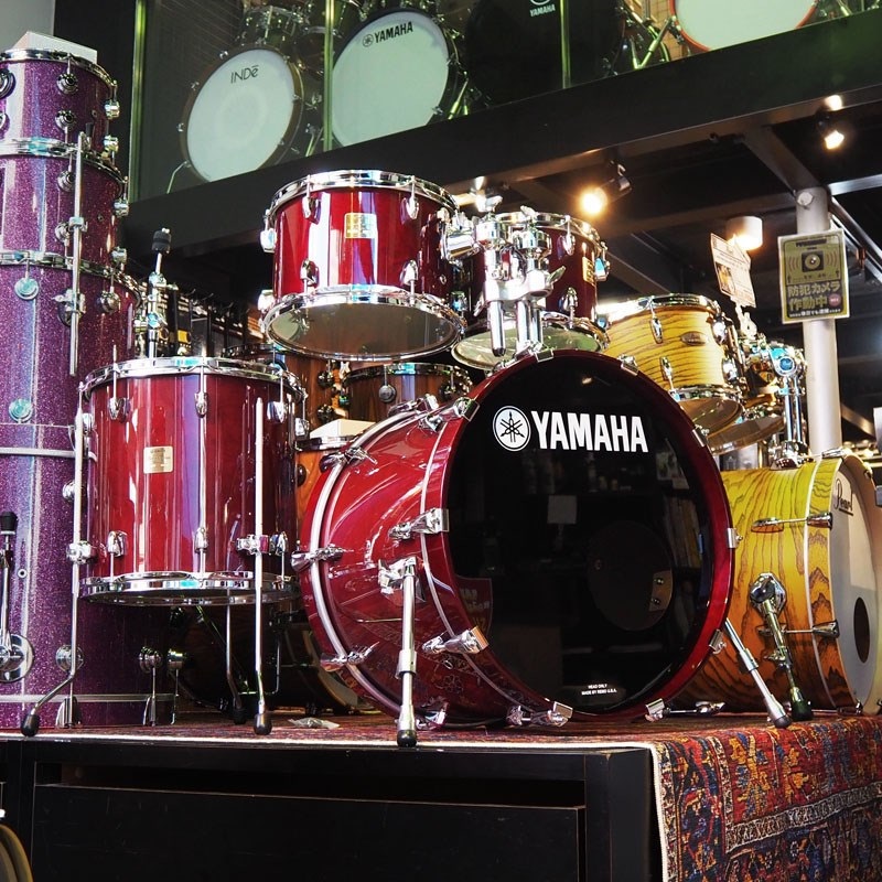 YAMAHA USED 中古 Birch Custom Absolute 4PC Set [20BD，10TT，12TT