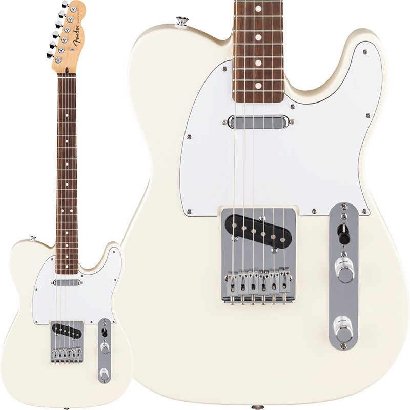 Fender Standard Series Standard Telecaster (Olympic White/Laurel