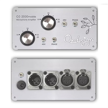 oz design 【受注生産品:2~3週間程度】 OZ-1000 mobile Mic Pre