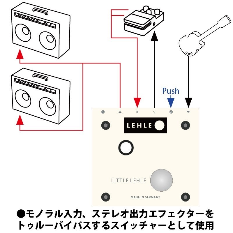 LEHLE LITTLE LEHLE III（リール）ループスイッチャー ｜イケベ楽器店