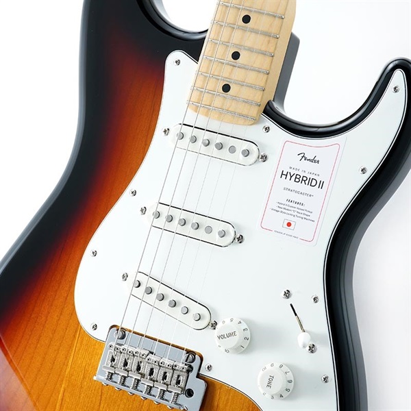 Fender Made in Japan Hybrid II Stratocaster (3-Color Sunburst