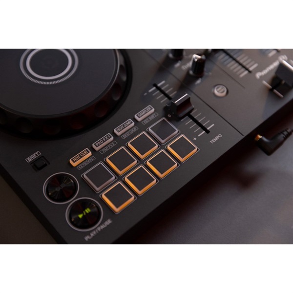 Pioneer DJ 【DDJ-400後継モデル】DDJ-FLX4 + ヘッドホン + DM-40D