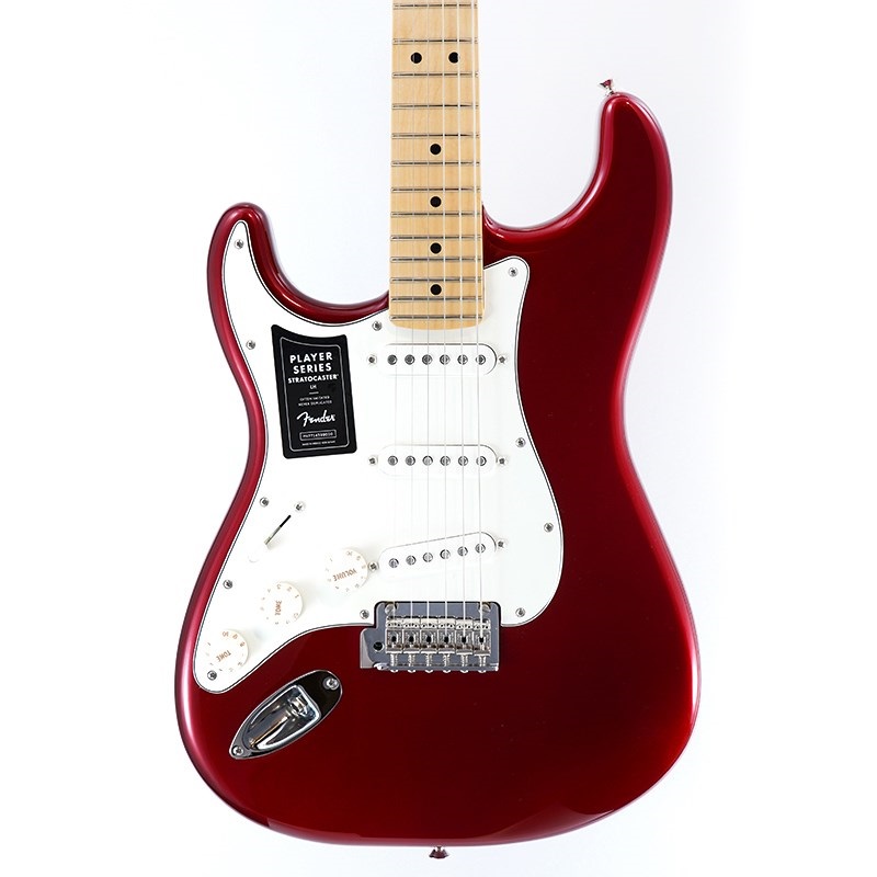Fender MEX Player Stratocaster Left-Hand (Candy Apple Red/Maple