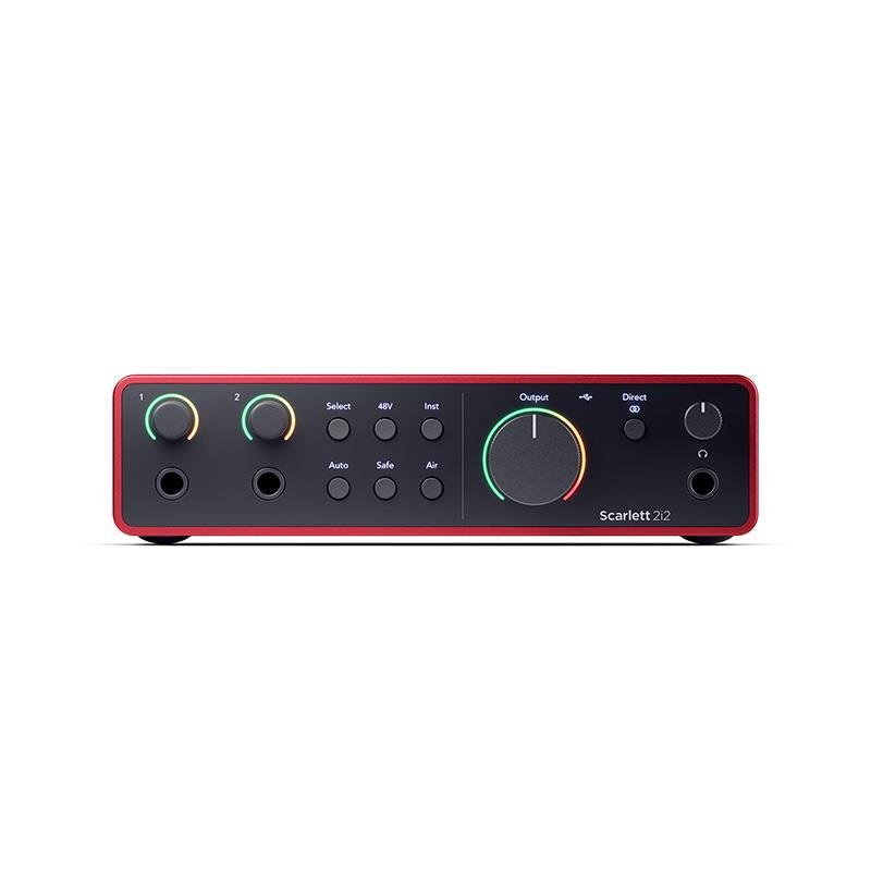 Focusrite Scarlett 2i2 Studio gen4(コンデンサーマイク/ヘッドフォン