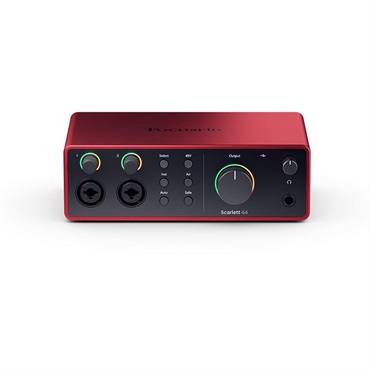 Focusrite Scarlett 4i4 gen4(4in4out・USB-C オーディオ