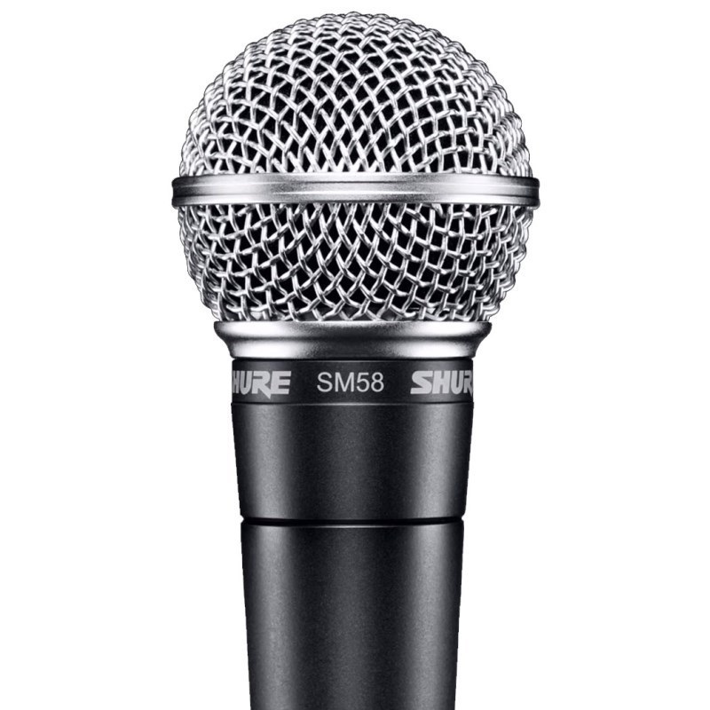 ほぼ新品】SHURE SM58 ダイナミックマイク マイクケーブル ケース付き