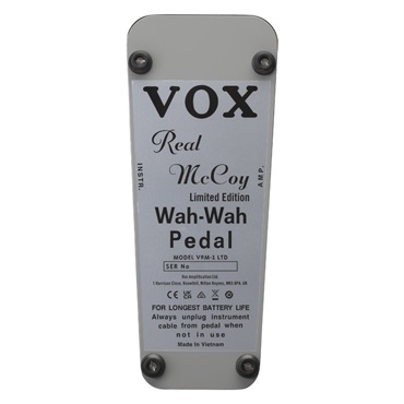 VOX REAL MCCOY WAH LTD（VRM-1 LTD) ｜イケベ楽器店オンラインストア