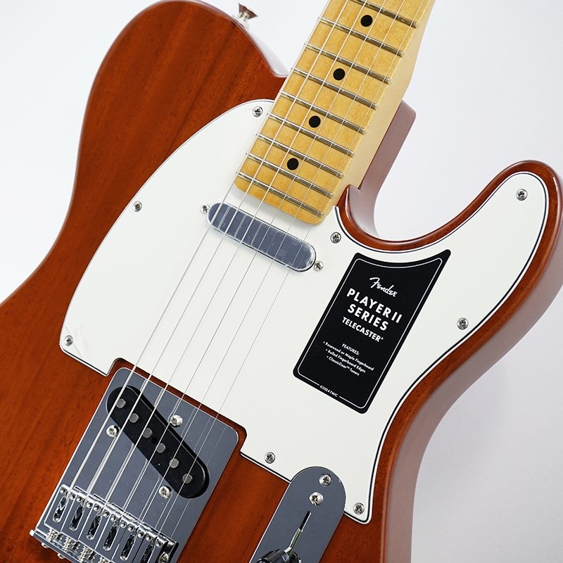 Fender MEX Player II Telecaster (Mocha/Maple) [Chambered Body