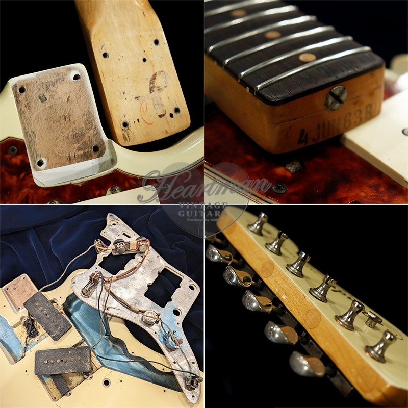 Fender USAネック+MJT Jazzmasterボディ+RSDブリッジ Fender USAネック