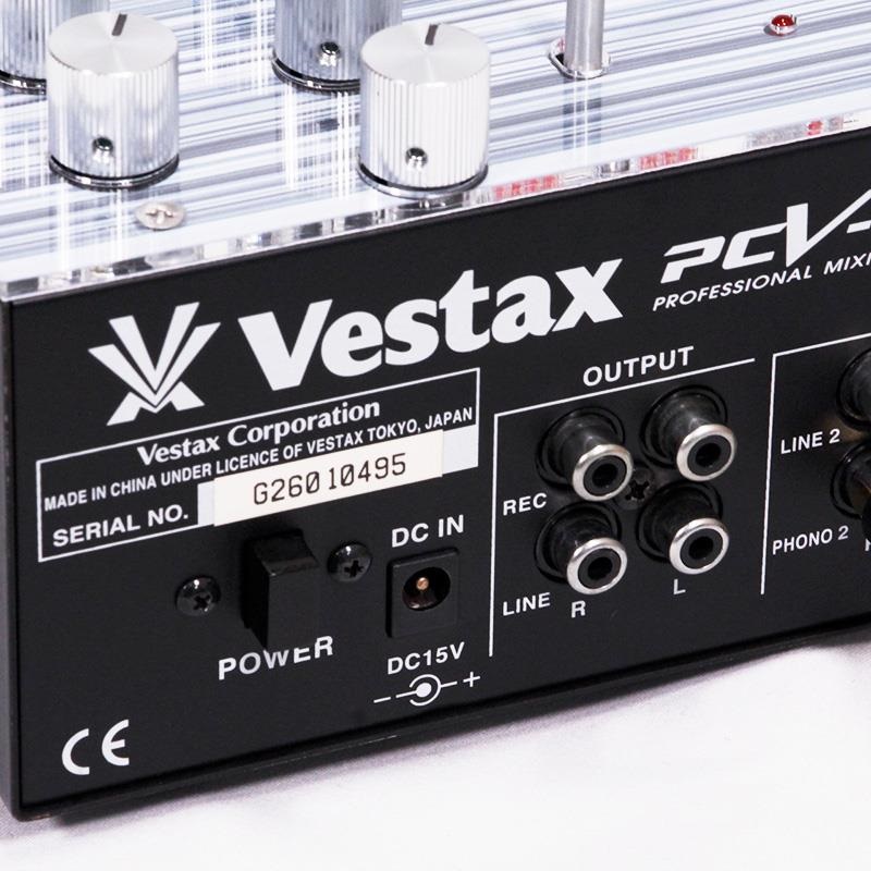 音出確認済】VESTAX PCV-180 DJミキサー 音出確認済】VESTAX PCV-180