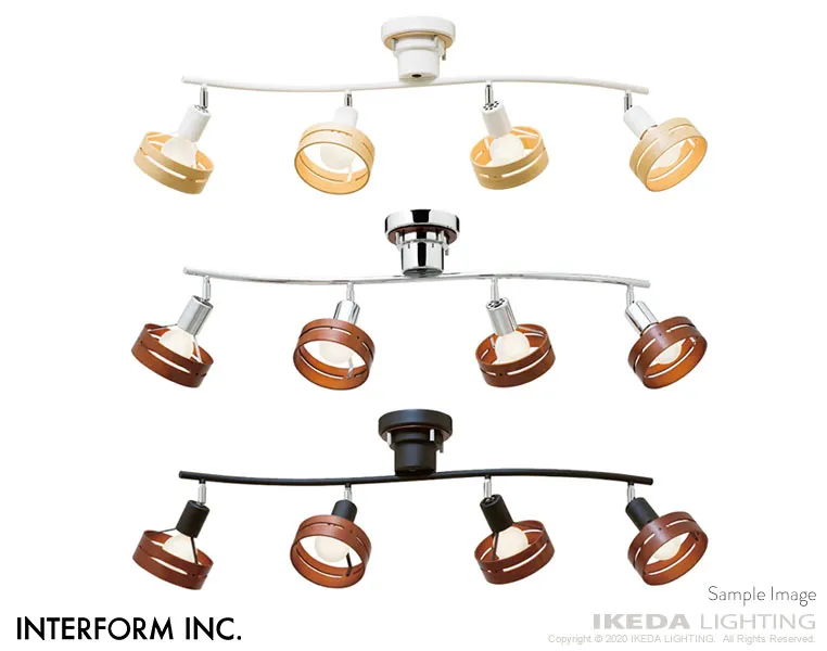 Arche （ブラック） アーチェ シーリングライト ｜ インターフォルム