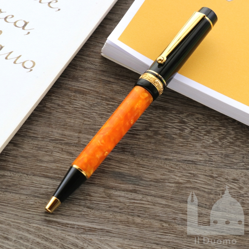 デルタ DV オリジナルスリム ボールペン ゴールドトリム Delta