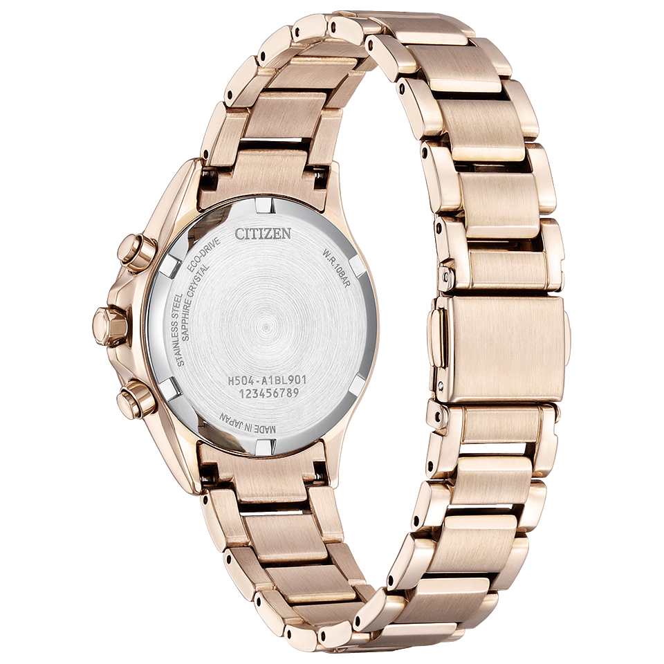 Citizen xC FB1405-58A analog Eco-Drive made in japan Stainless