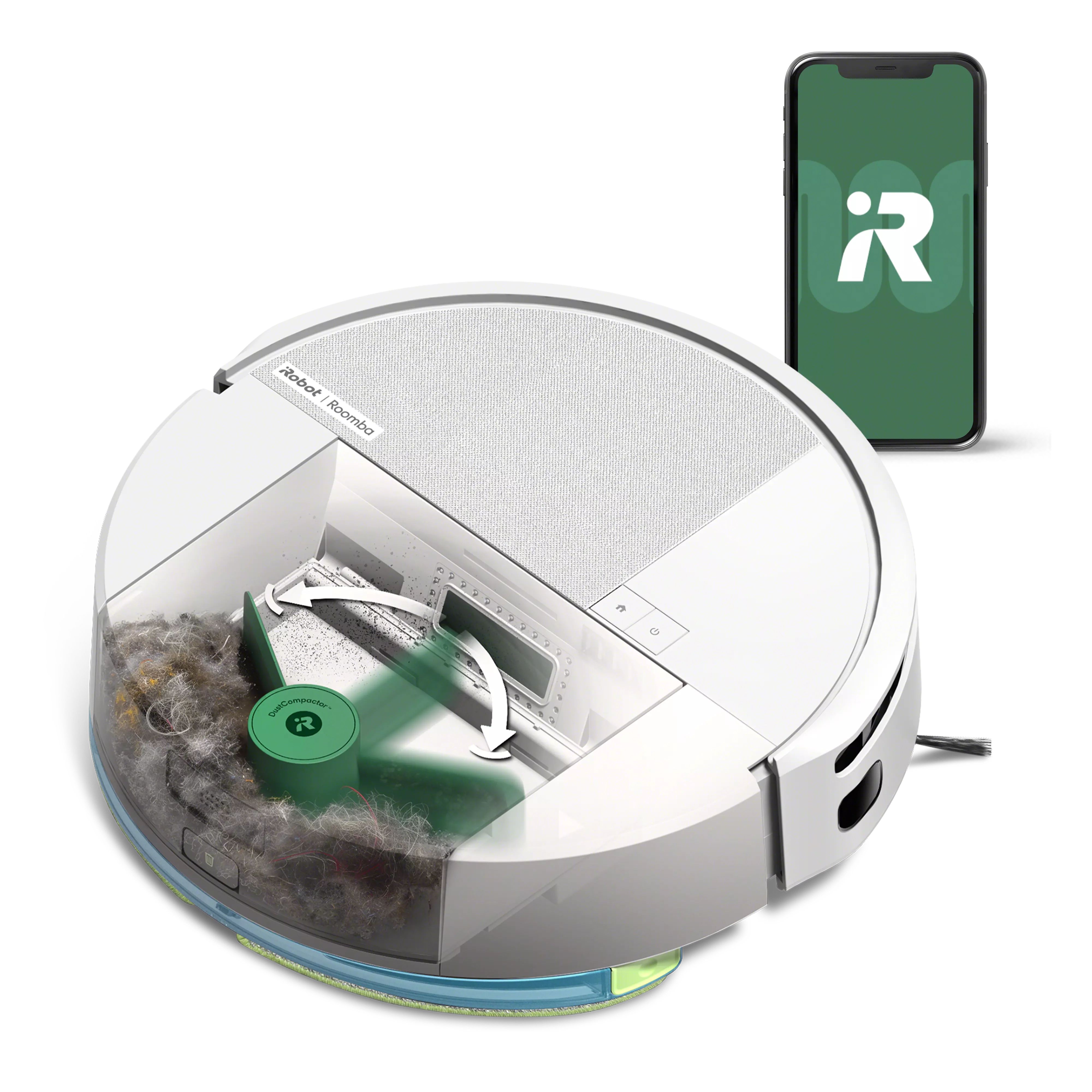 Roomba® 205 DustCompactor™ Combo Robot - White