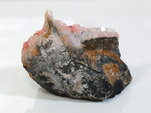 中国 ロードクロサイト 天然石 原石 鉱物標本 鉱石 菱マンガン鉱 水晶