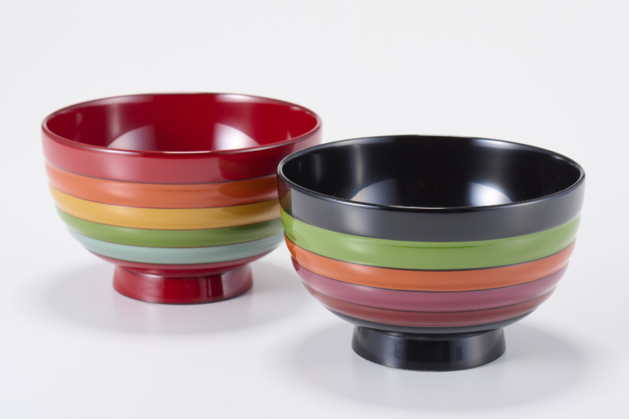 ユズコ送料無料 江戸幕末 鉄錆塗天然木椀4客 会津塗 江戸幕末 鉄錆塗