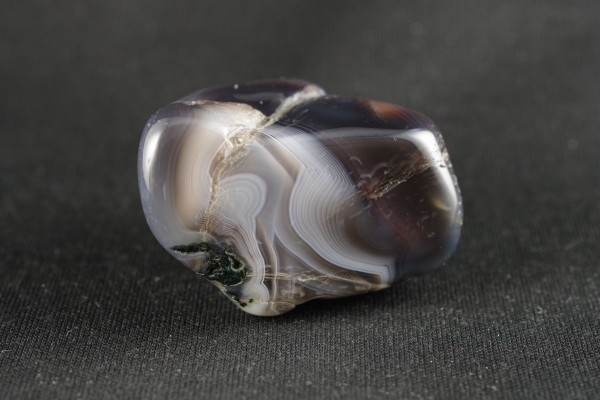 紅十勝石（オブシディアン）原石磨き 304g 天然石販売 名取貴石