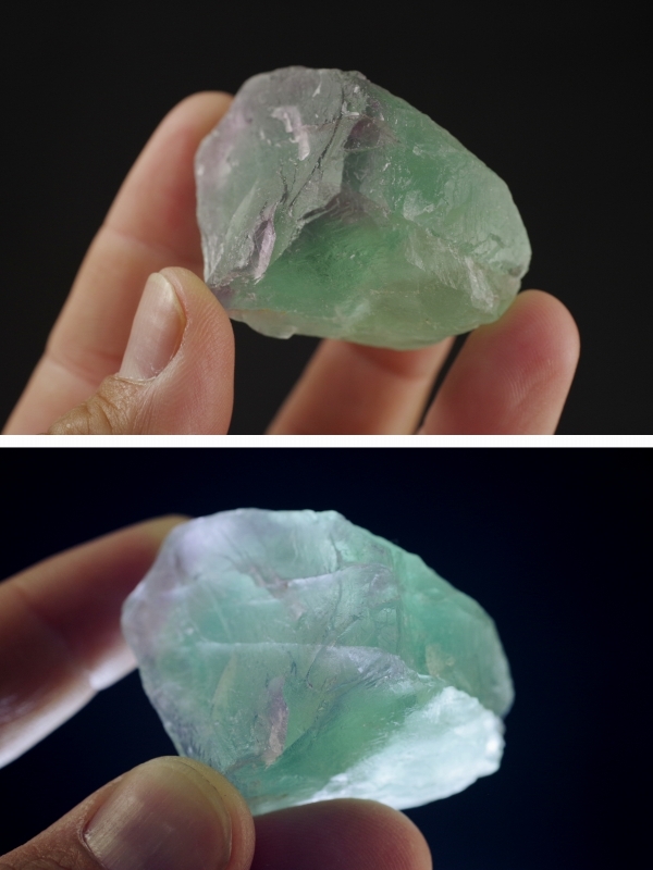 フローライト（蛍石）原石87g 天然石販売 名取貴石 天然石原石鉱物