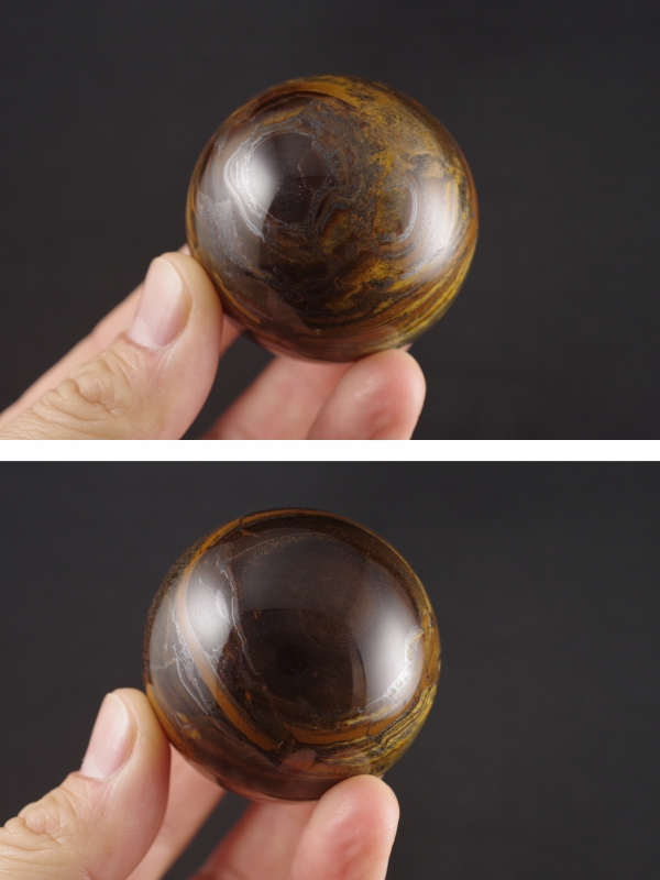 天然石 タイガーアイ 勾玉 大型 234g 天然石 タイガーアイ 勾玉 大型