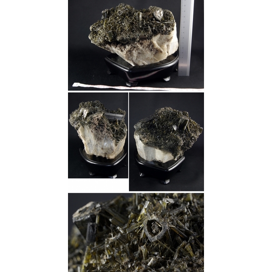 グリーントルマリン結晶 鑑賞石2．2kg 天然石販売 名取貴石 天然石