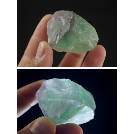 フローライト（蛍石）原石87g 天然石販売 名取貴石 天然石原石鉱物