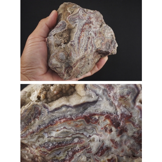 極上 岩手県産 宝石レベルのハイグレード珪化木 鑑賞石 国産鉱物 瑪瑙