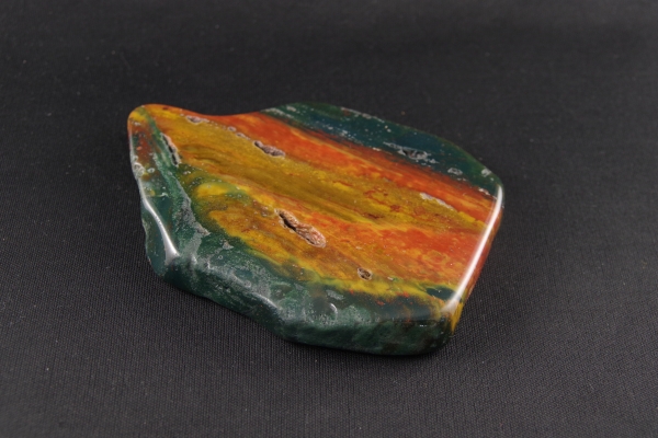 研磨品】十勝石玲瓏 北海道産レインボーオブシディアン 玲瓏石 十勝石