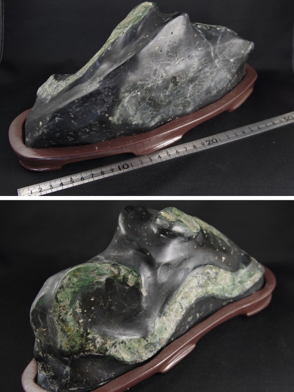 蛇紋石 3．8kg 鑑賞石 天然石販売 名取貴石 天然石原石鉱物結晶