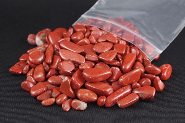 レッドジャスパー原石磨き 2個セット40g 天然石専門店名取貴石