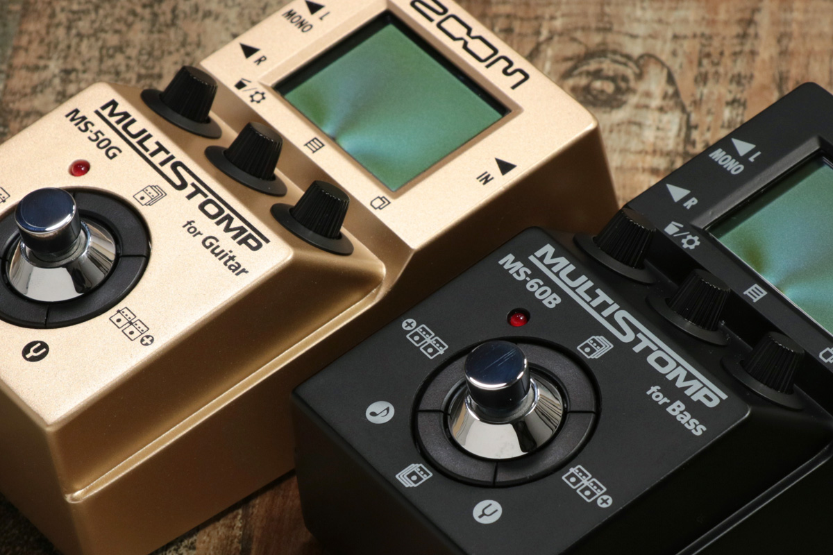 発売間近！イシバシ楽器限定販売の、ZOOM マルチストンプ、“リミテッド