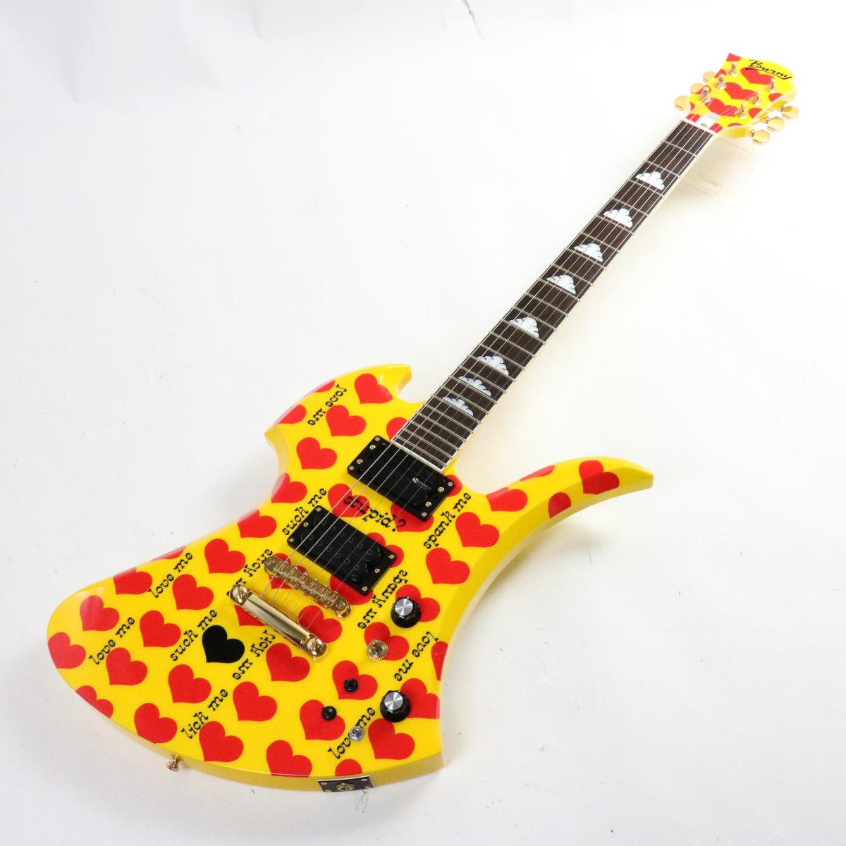 X JAPAN hideシグネチャータイプ コンポーネントギター イエローハート