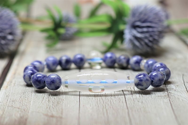 五眼天珠 珍品 加工途中 天然石 五眼天珠 珍品 加工途中 天然石 【公式