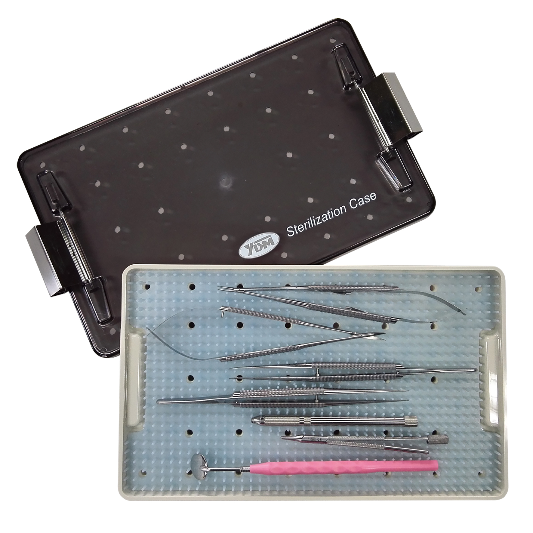 マイクロサージェリー 手術器具 (マイクロ持針器とハサミ、精密