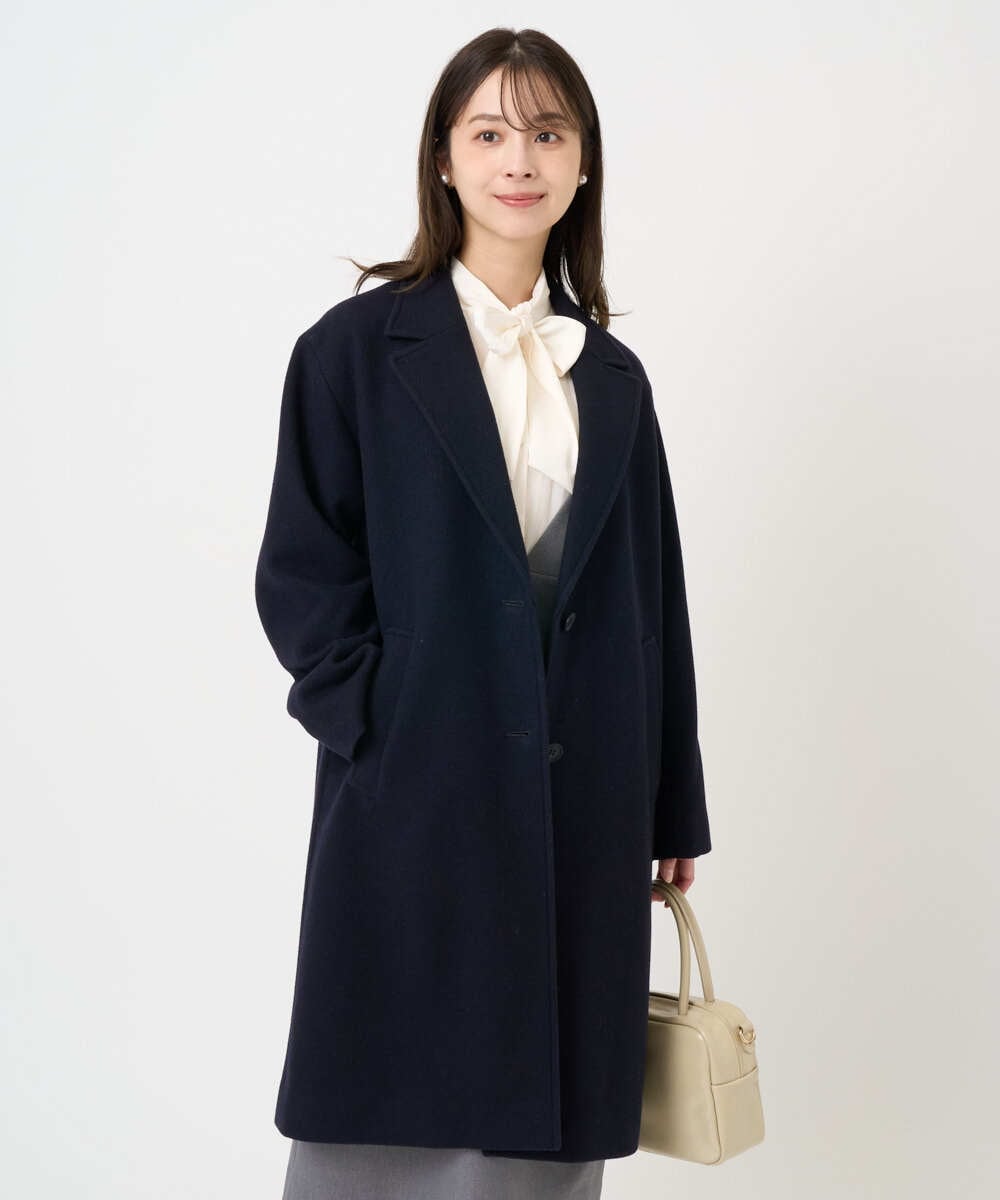小さいサイズ】エアリアルウール チェスターコート(その他のコート