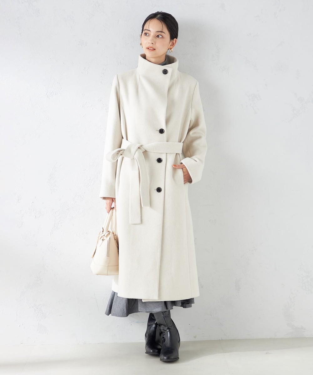 GACKTさん 愛用ロングコートホワイトを今だけ値下げ！！ 楽天市場