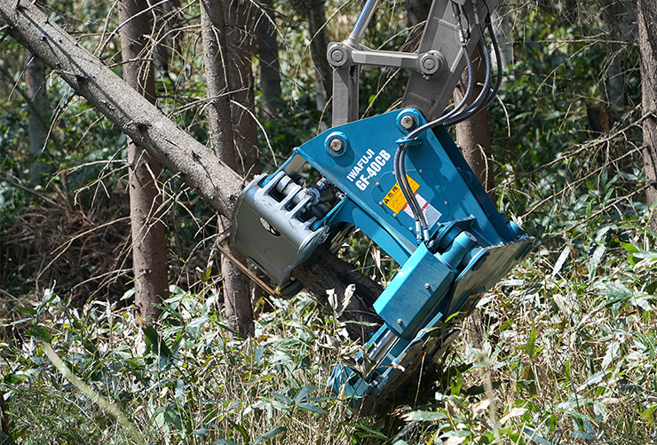 fagus ブナの木で作られた働く車 ホイールローダー ホイールローダ