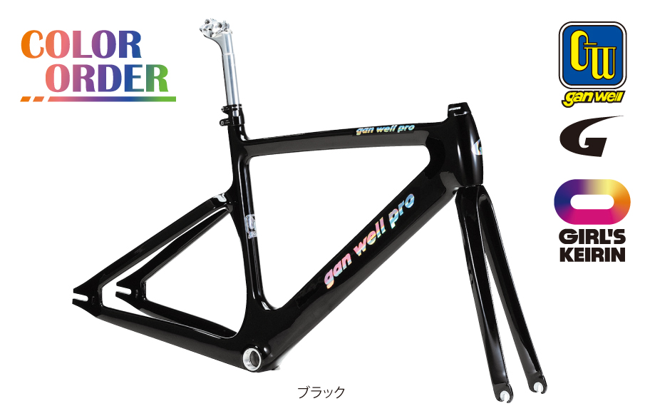 ピストフレーム カーボン (トラックバイク) ピストフレーム カーボン