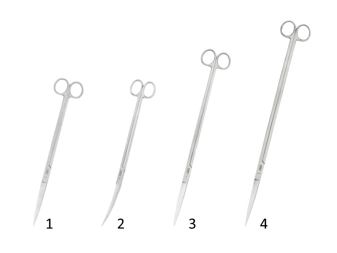 ADA プロシザース スプリング カーブタイプ ADA トリミング専用ハサミ