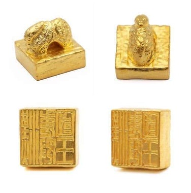 教科書で見た「漢委奴国王の金印」買える ほぼ実寸大、お値段は驚きの