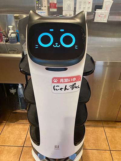 配膳ねこちゃん Haizen RC配膳ロボット 22cm 3台 配膳ねこちゃん