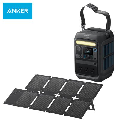 Anker ポータブル電源＆ソーラーパネルセット／230Wh／8ポート／防災
