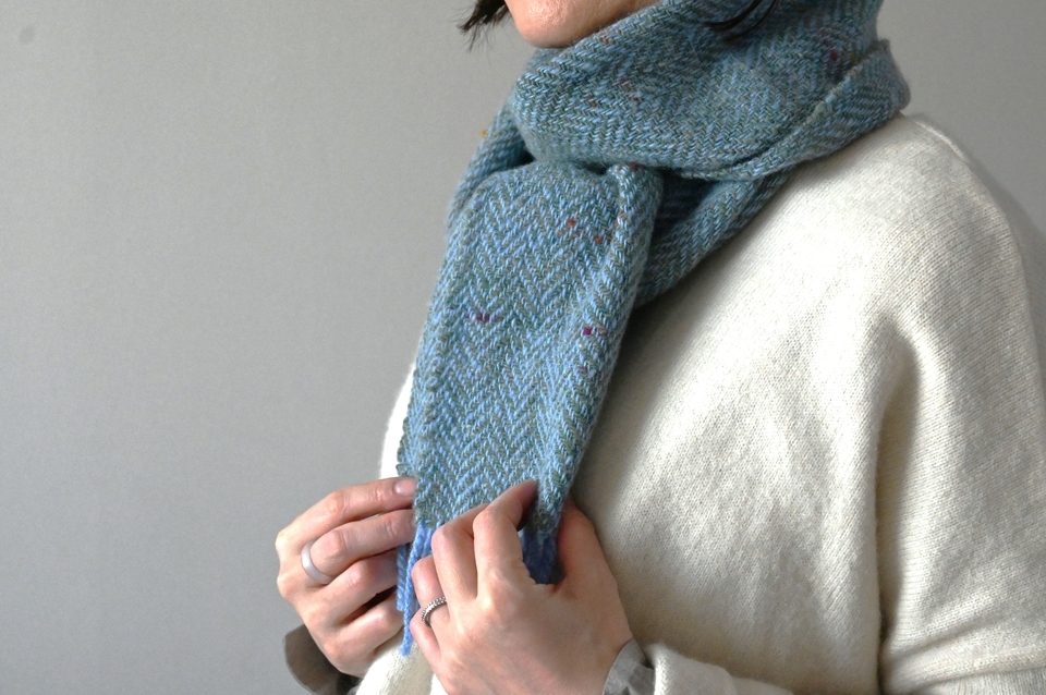 みちのくあかね会 冬色のマフラー - ウェブショップ - jokogumo - よこぐも