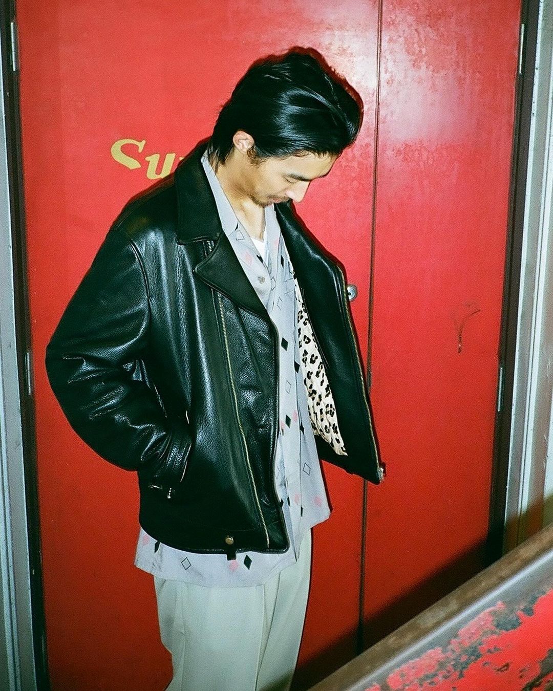 ワコマリア レザージャケット ライダース ブルゾン WACKO MARIA