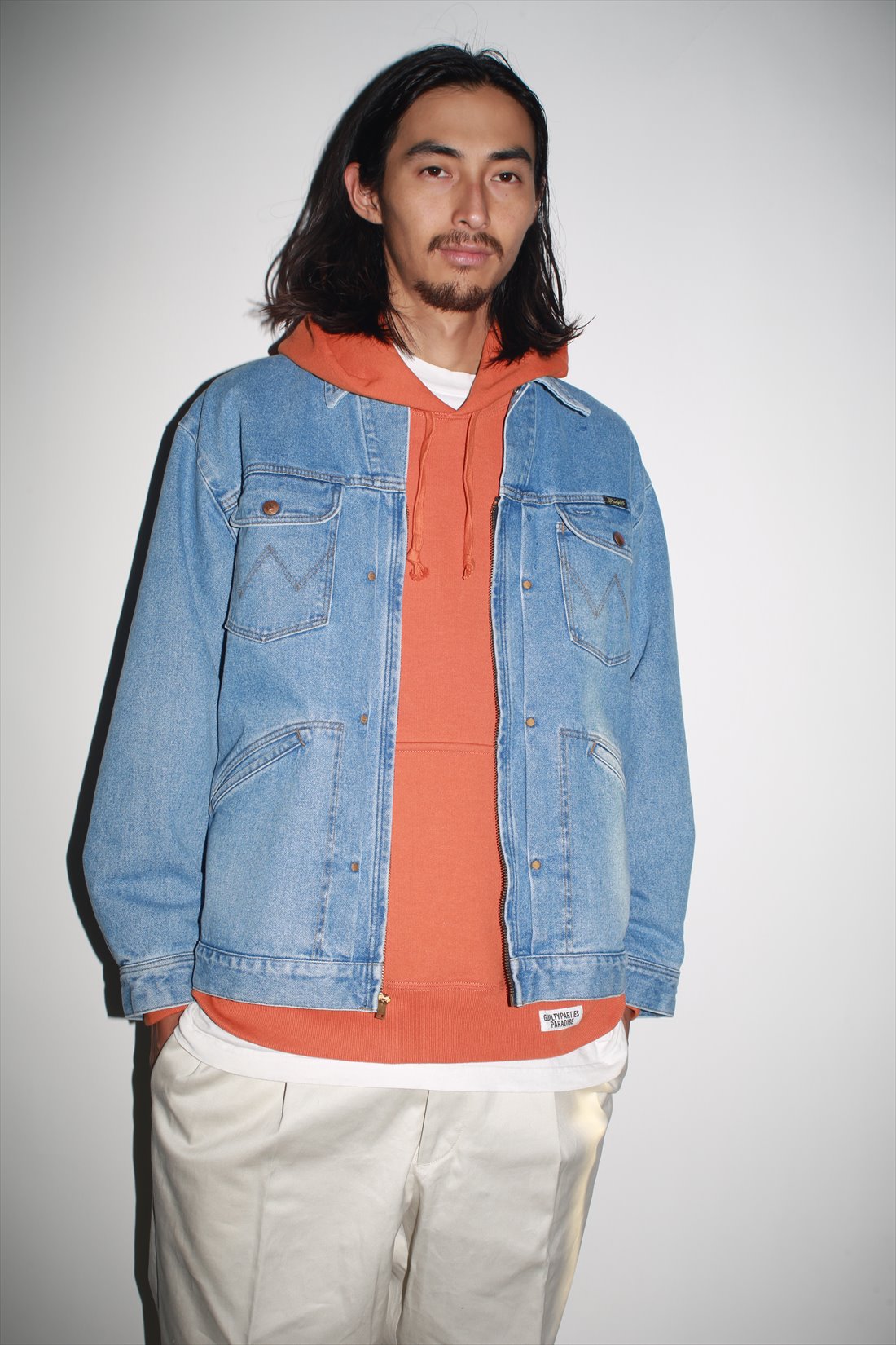 WACKO MARIA/ツータックチノトラウザース/WHITE/23ss