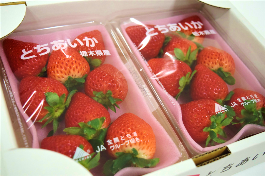 苺 とちあいか（約280g×4パック）栃木県 JAうつのみや産: とちぎ新鮮